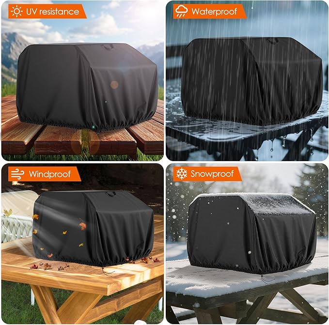 Pizza Oven Cover for Nexgrill 12, TwoPone Waterproof Pizza Oven Accessories - Image 6