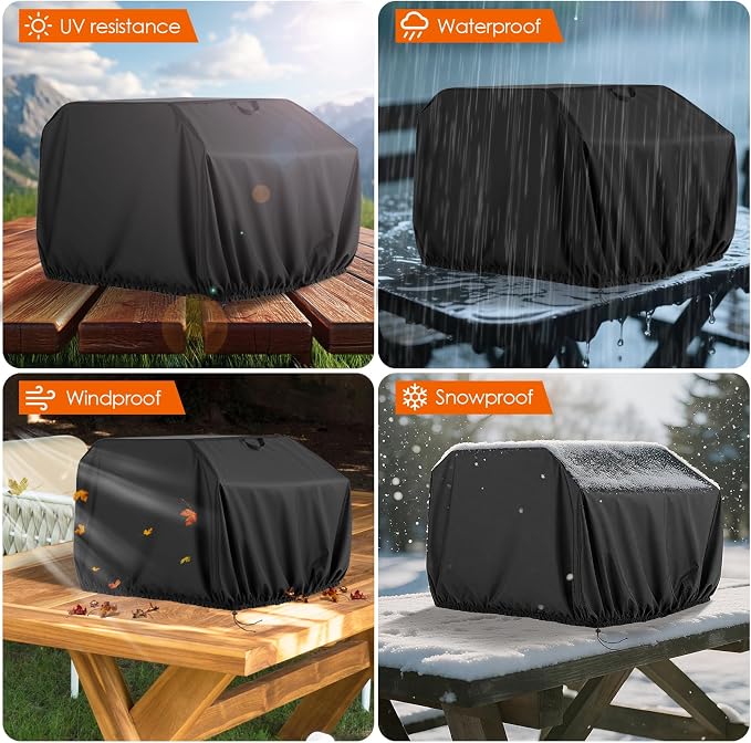 Pizza Oven Cover for Nexgrill Ora 16, TwoPone Waterproof Pizza Oven Accessories - Image 6