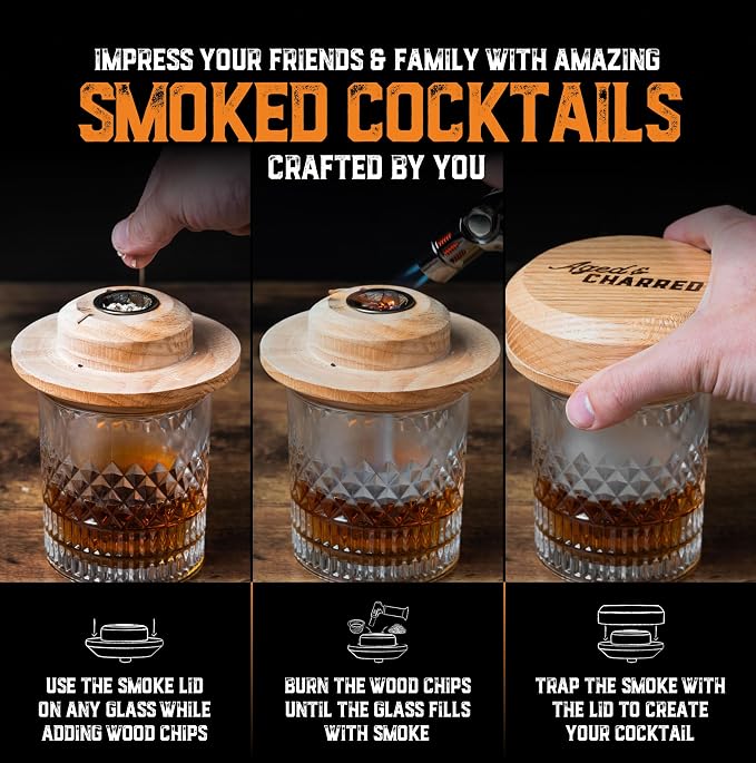 Whiskey Smoker Kit with Torch - Image 3