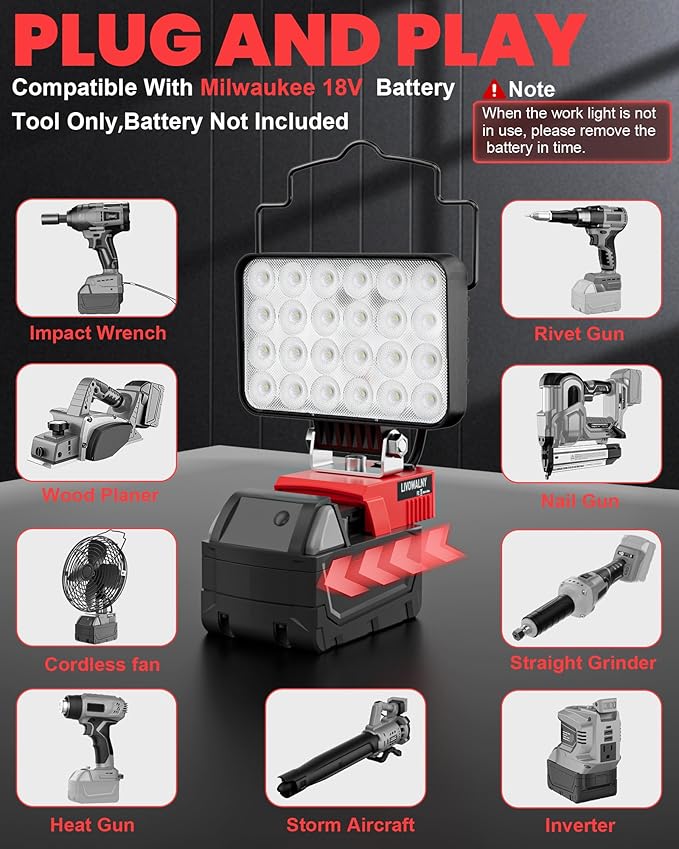 LIVOWALNY LED Work Light Compatible - Image 6