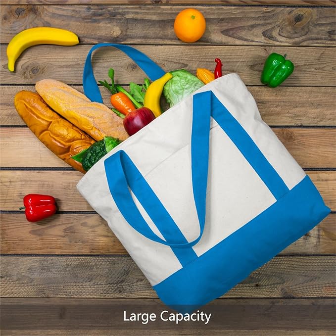 TOPDesign 1-Pack Canvas Tote Bag - Image 4
