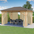 HolidayIdeas Outdoor Patio Curtains Waterproof by HolidayIdeas