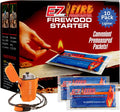 – 10 Pack All-Natural Fire Starters by EZFIREFIRESTARTER
