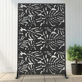 Casaphoria 72" H x 47" W Metal Outdoor Privacy Screen, Freestanding Decorative by Casaphoria