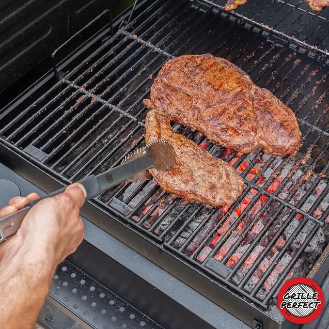 Grill Tongs 16-Inch Extra Long Heavy Duty - Image 7