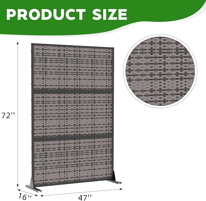 Casaphoria Metal Privacy Screen Outdoor - Image 6