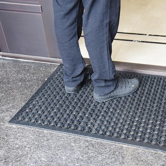 Outdoor Mat, Odorless Flexible Entrance Floor Mat, Anti-Slip Workplace Mats - Image 5