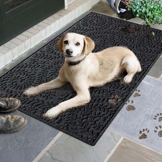 WaterHog Indoor/Outdoor Use Door Mat, Made in USA, Welcome Mat - Image 2