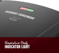 Electric Grill for Indoor Use, 60 sq in Surface, Removable Nonstick Plates