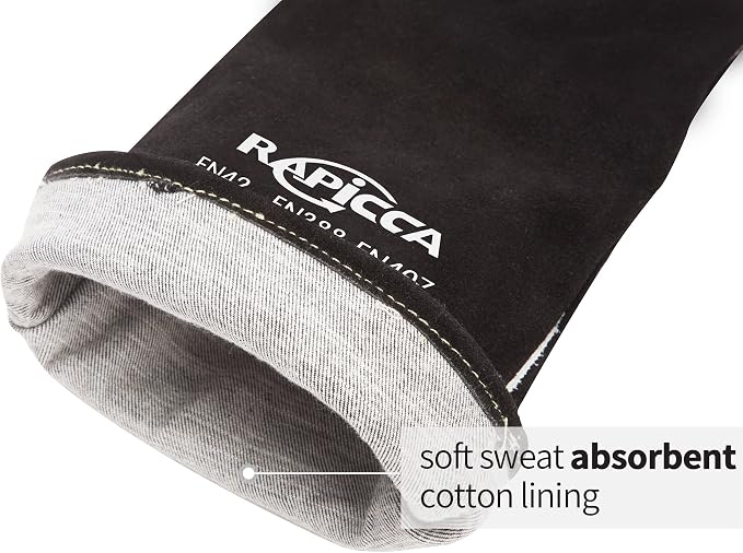 RAPICCA Welding Gloves 16IN Heat & Fire Resistant Leather - Image 7