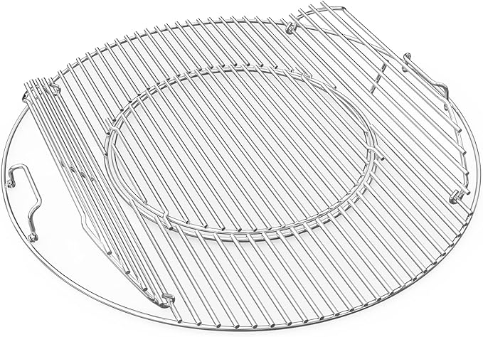 onlyfire Double-Side Hinged Cooking Grate, Gourmet BBQ System Replaced Grilling by onlyfire