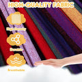 Hammock in Rainbow Cotton with Anti-Rollover Design
