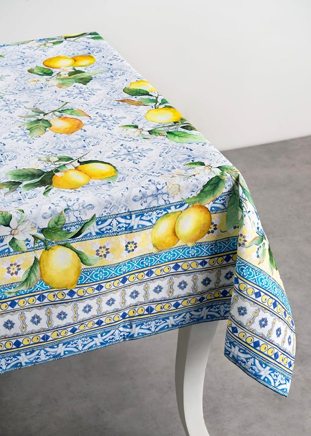 Maison d' Hermine Table Cloth Rectangle Table 100% Cotton 60 x 108 Inches - Image 7