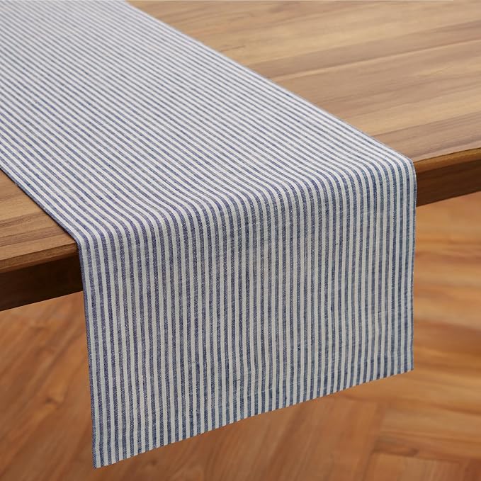 Solino Home Linen Table Runner 90 Inches Long - Image 2