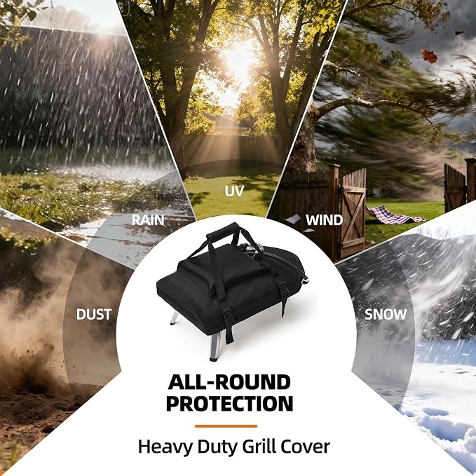 NOELIFE Waterproof Cover for Ooni Koda 12 Pizza Oven, Accessories for Ooni 12 - Image 6