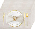 Placemats Set of 12 Washable&Wipeable Place mats by Uolr