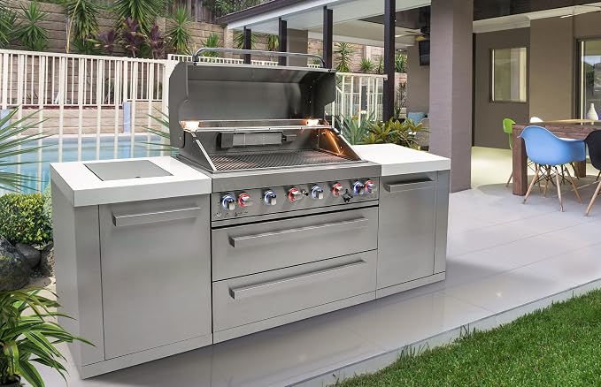 Mont Alpi MAi805 6-Burner 115000 BTU 44-inch Original Series Stainless Steel - Image 5
