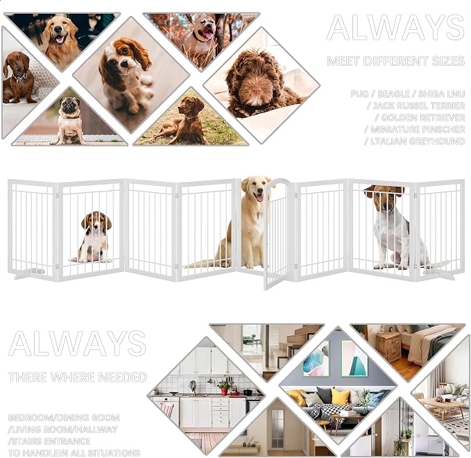 JSB 192-inch Extra Wide 30-inch Tall Dog gate - Image 5