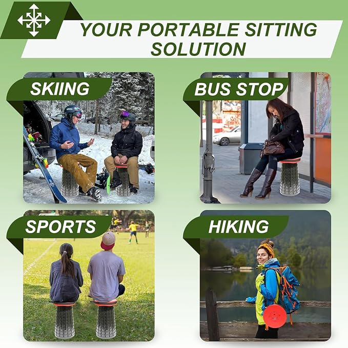 ALEVMOOM Upgraded XXL Collapsible Stool - Image 8