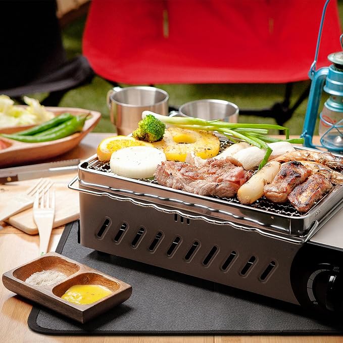 FLASLD Fireproof & Waterproof Under Blackstone Griddle BBQ Mat, Heat Resistant - Image 4