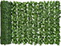 DearHouse Artificial Ivy Privacy Fence, 157.5x39in Artificial Hedges Fence and by DearHouse
