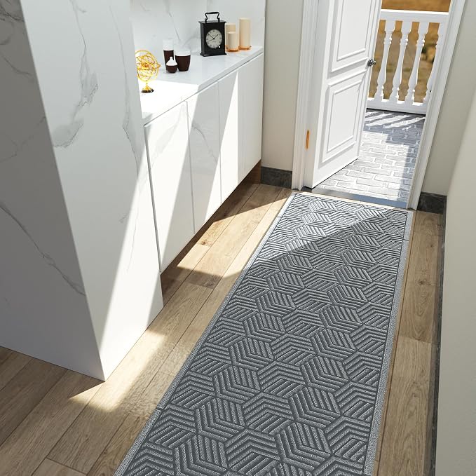 Yimobra Outdoor Indoor Runner Mat 72x24, All-Season Waterproof Entrance Mat - Image 3