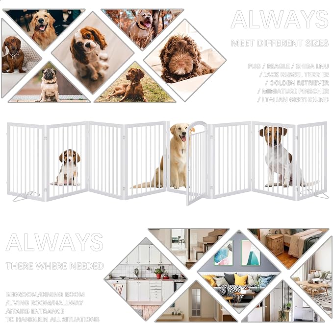 JSB 192-inch Extra Wide 30-inch Tall Dog gate - Image 5