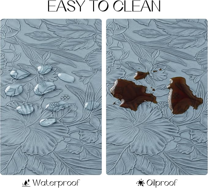 Romanstile Vinyl Placemats Set of 6-12 X 18 Inch - Image 4