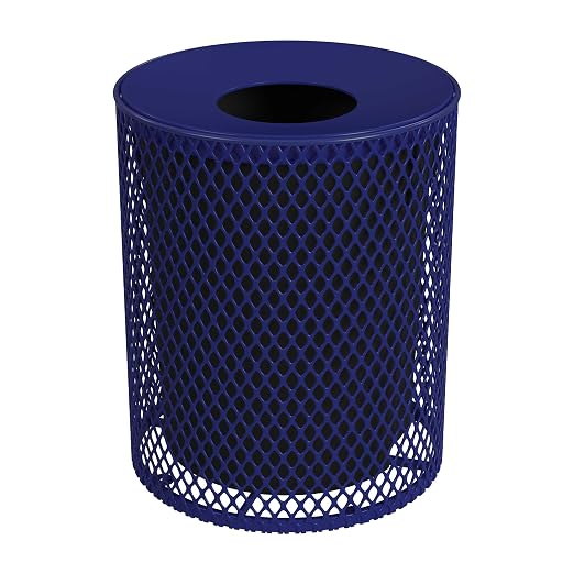 Leisure Craft Heavy-Duty 32 Gallon Receptacle, Liner Included, Made by LeisureCraft