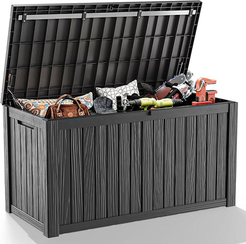 150 Gallon Outdoor Storage Box – Resin Deck Box by ATMELT