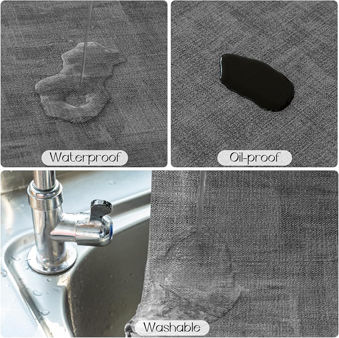 Romanstile Vinyl Placemats Set of 8-12 x 17 Inch - Image 4