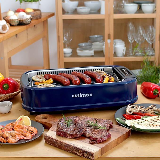 CUSIMAX Smokeless Grill, 1500W Electric Indoor Grill - Image 2