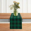 Solino Home Linen Checkered Table Runner 108 Inches Long by SolinoHome
