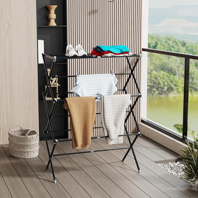 Drying Rack for Laundry, Foldable Clothes Drying Rack, Small Collapsible Dry - Image 6