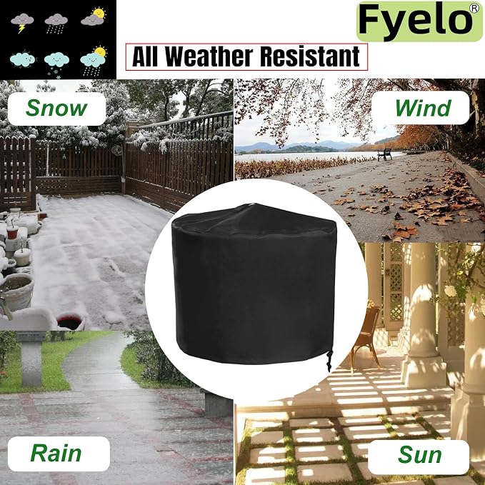 Fire Pit Cover for Solo Stove Yukon 27 Inch, Waterproof & Heavy Duty Outdoor - Image 6