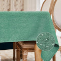 BALCONY & FALCON Rectangle Tablecloth Washable Wrinkle Resistant and Water by BALCONYFALCON
