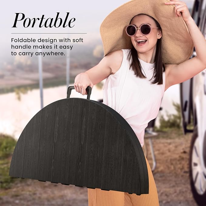 3.5 Feet Circular Round Foldable Table - Image 6