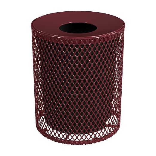 Leisure Craft Heavy-Duty 32 Gallon Receptacle, Liner Included, Made by LeisureCraft