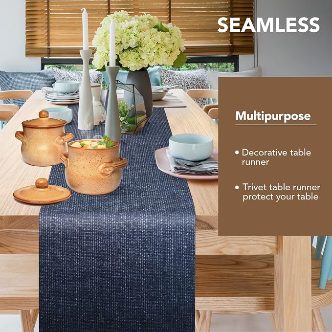 Trivet Table Runner Hot Plates Mat 12 X 40 Inch Heat Resistant Table Protector - Image 3