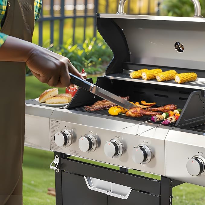 Zateety 4 Burner Propane Grill - Image 3