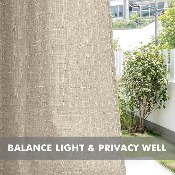 HolidayIdeas 4 Panels Outdoor Curtains - Image 5