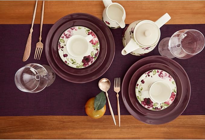 Solino Home Linen Small Table Runner 48 Inches - Image 3