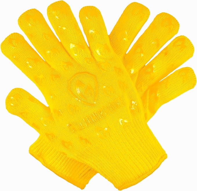 Grill Armor Oven Gloves – 932°F Heat, Fire & Cut Resistant Mitts by GrillArmorGloves