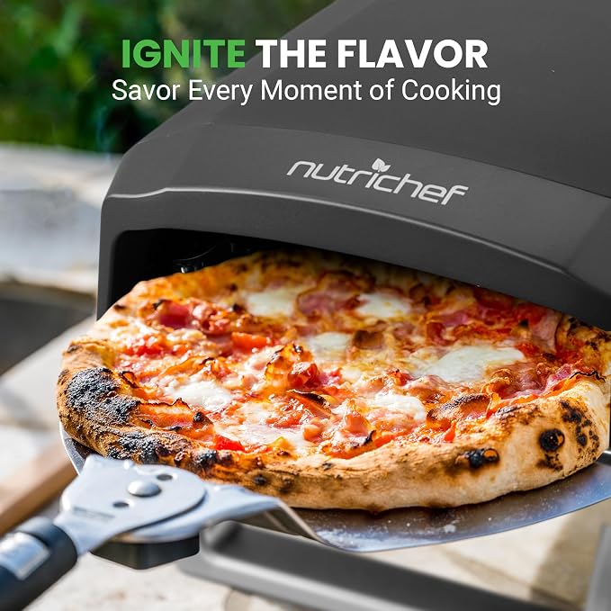 NutriChef Portable Outdoor Gas Pizza Oven - Image 7