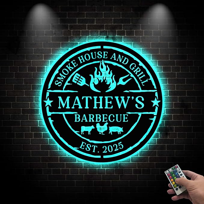 Personalized BBQ Sign - Image 2