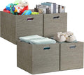 Posprica 13x15x13 Storage Cube Bins, Foldable Collapsible Storage Bins Boxes by Posprica