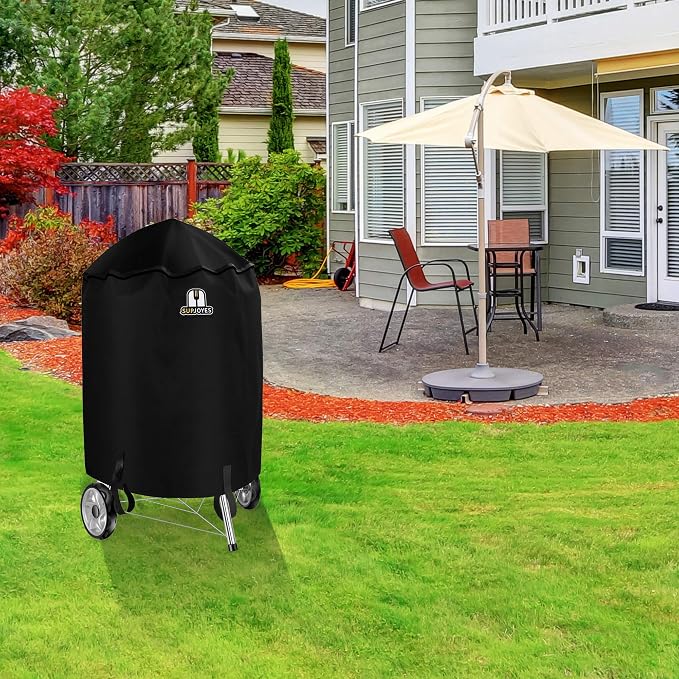 SUPJOYES Grill Cover for Weber Charcoal Kettle, 22 Inch BBQ Grill Covers - Image 7