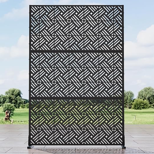 Casaphoria Metal Privacy Screen Outdoor by Casaphoria