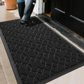 Yimobra Large Door Mat 47x32, All-Season Waterproof Doormat Outdoor Entrance by Yimobra