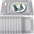 Placemats Set of 8, Heat and Stain Resistant Indoor/Outdoor Place mats by BxzanDya-LifeSmartMaker